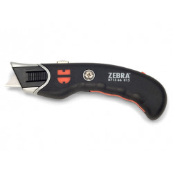 Нож универсальный ZEBRA с биметаллическим лезвием с фиксатором
